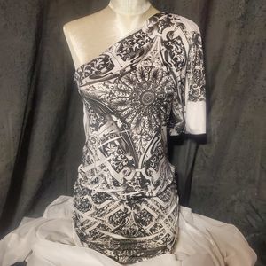 💜Black/white club shirt💜